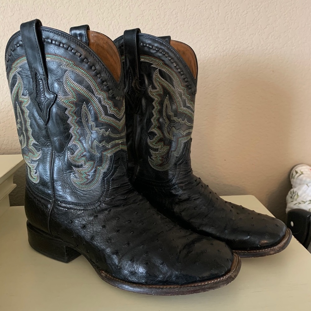 Resistol Ostrich Men’s Boots